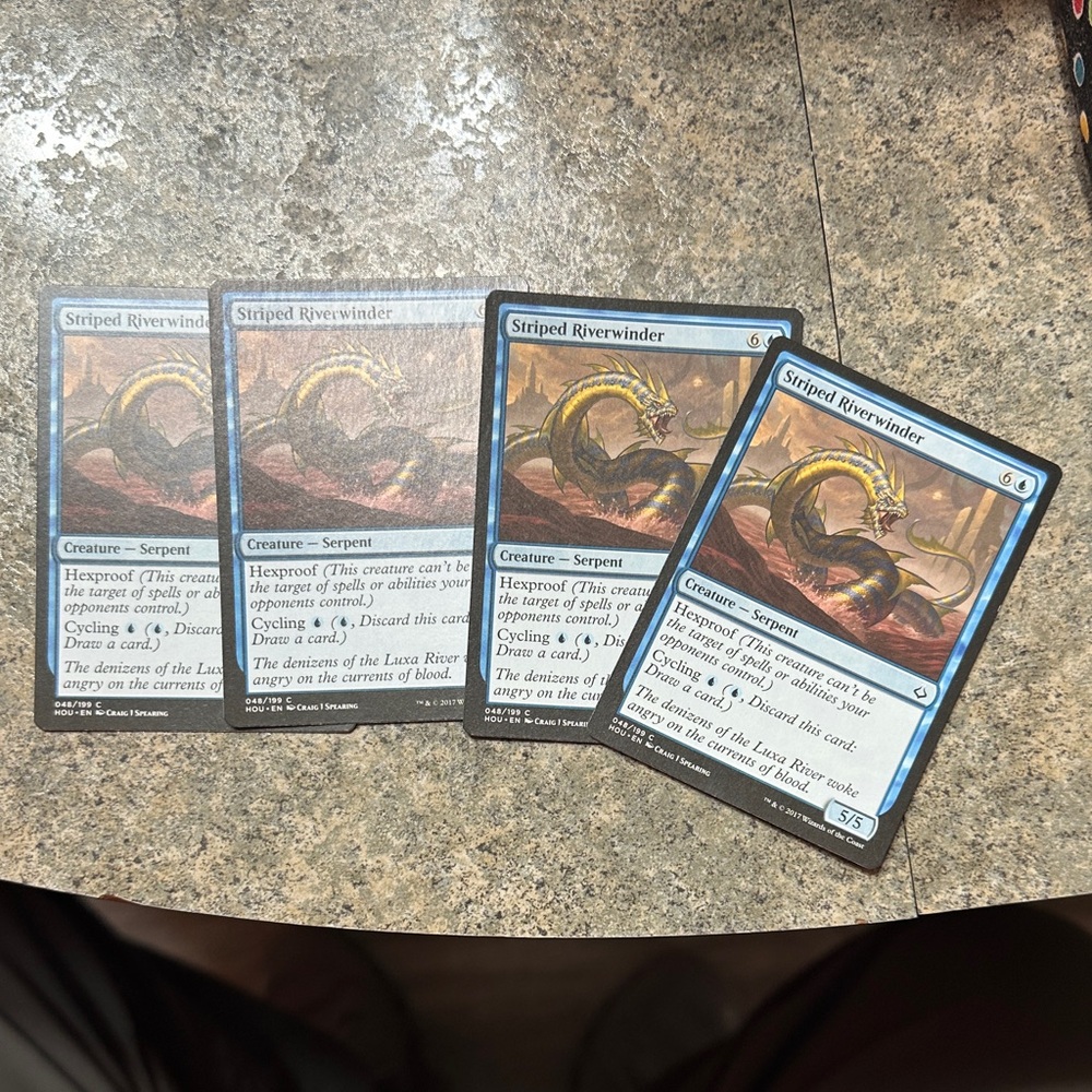Striped Riverwinder MTG